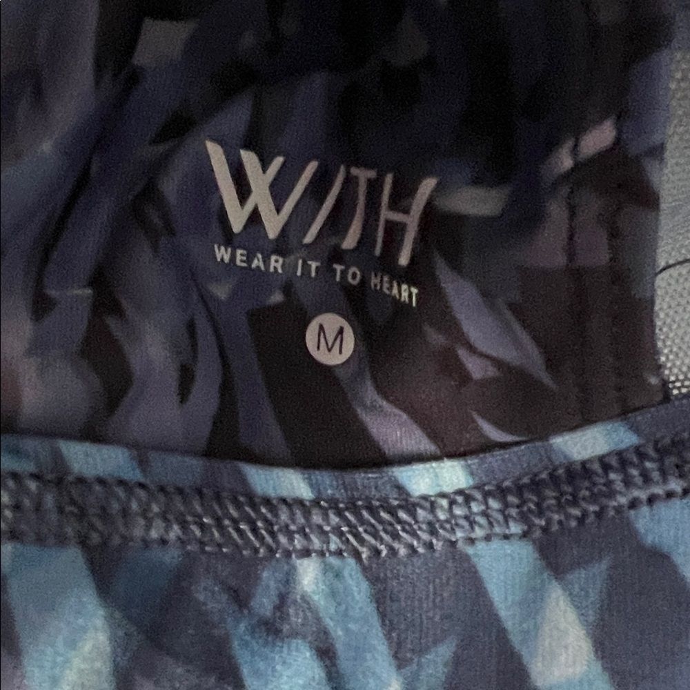 Like New!  Peloton WITH collab- Zepheria High Rise Waist Capr and Brai in Size M - Picture 16 of 16